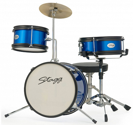 Детская ударная установка Stagg TIM JR 3/12 BL артикул 252810Si-1