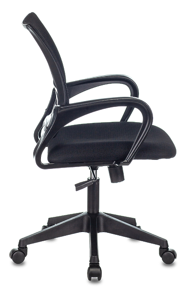 Кресло Бюрократ CH-695N/BLACK (Office chair CH-695N black TW-01 seatblack TW-11 mesh/fabric cross plastic) артикул 263185Si-1 фото 4