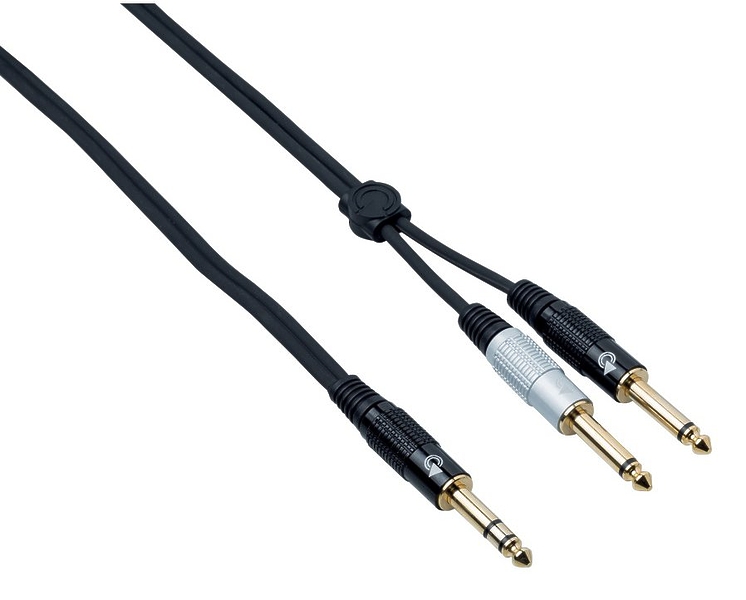 Кабель межблочный стерео Jack-2Jack Bespeco EAYS2J150 1.5 m артикул 257250Si-1