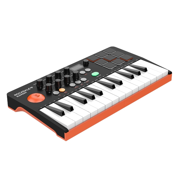 MIDI клавиатура ROCKDALE Element Black артикул 303341Si-1 фото 3