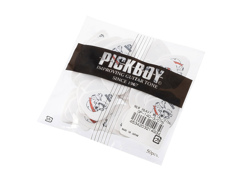 Медиаторы Pickboy Celltex Heavy Metal GP-140-3/075 (50 шт) артикул 332336Si-1 фото 3