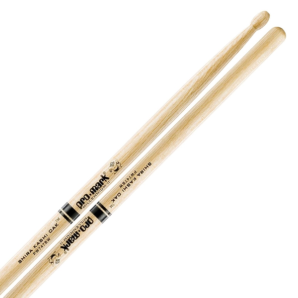 Барабанные палочки Promark PW747BW SHIRA KASHI OAK 747B SUPER ROCK WOOD TIP артикул 275120Si-1