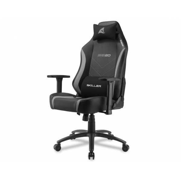Кресло игровое Sharkoon SGS20-BK/GY артикул 269916Si-1