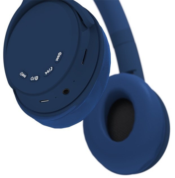 Наушники Ritmix RH-420BTH Navy blue артикул 236500Si-1 фото 4