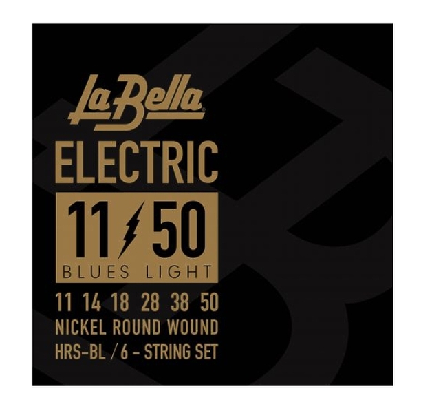 Струны для электрогитары La Bella HRS-BL артикул 291447Si-1