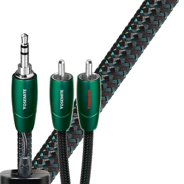 Кабель межблочный аудио AudioQuest Yosemite 3.5M-2RCA, 0.6 м артикул 220141Si-1