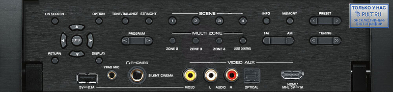 AV Ресивер Yamaha RX-A3030 black артикул 389030FV-1 фото 3