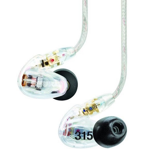 Наушники Shure SE315 clear артикул 106202Si-1