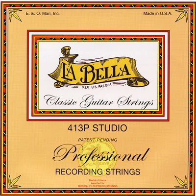 Струны для классической гитары La Bella 413P Studio артикул 291053Si-1