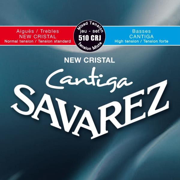 Струны для гитары Savarez 510CRJ  New Cristal Cantiga артикул 279492Si-1