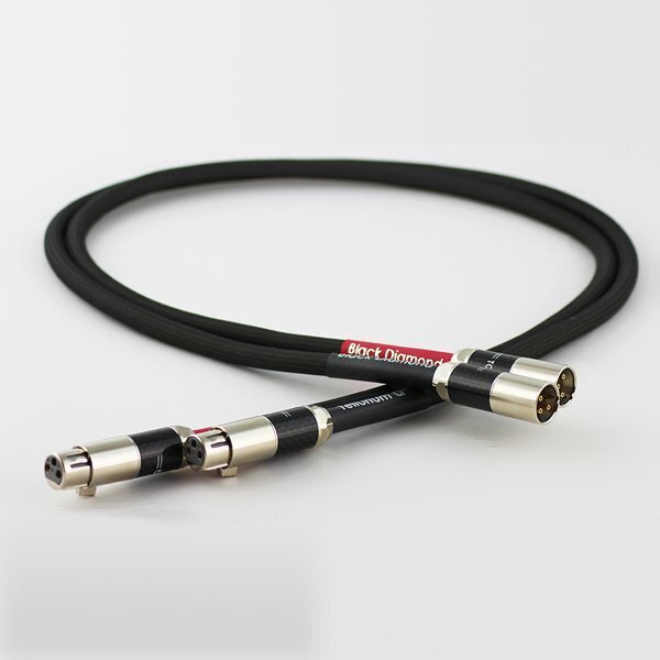 дубль Кабель межблочный аудио Tellurium Q XLR Black Diamond 1.0m артикул 138832Si-1