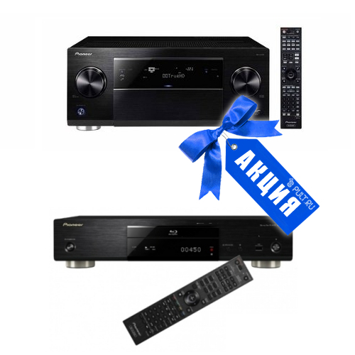 AV ресивер Pioneer SC-LX78-K + BDP-450 артикул 116335Si-1