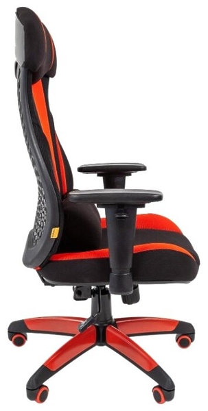Кресло игровое Chairman game 14 00-07022220 Black/Red артикул 269944Si-1 фото 4