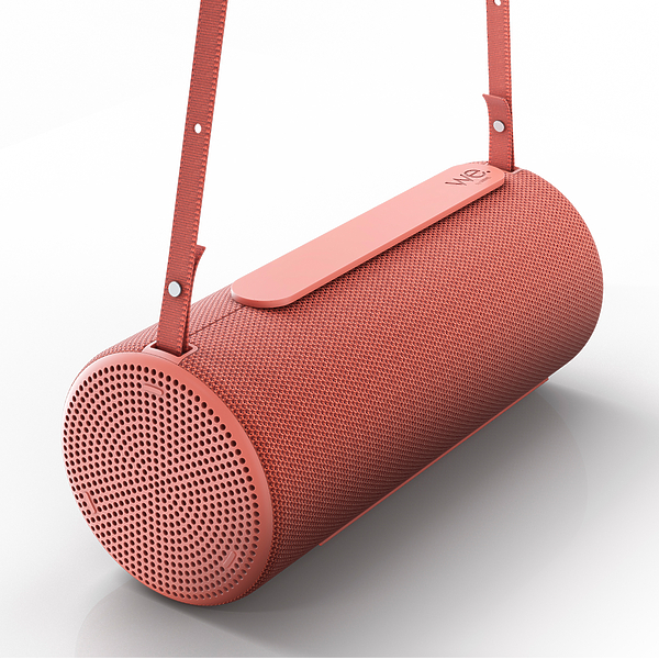 Портативная Bluetooth-колонка Loewe We. HEAR 2 Coral Red артикул 260077Si-1 фото 10