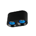 Светильник накладной Denkirs DK3096-BK+CY (Black Blue)