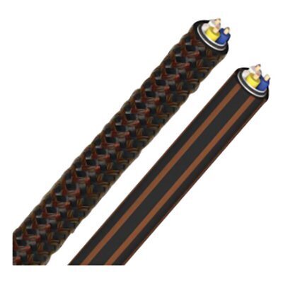 Кабель межблочный аудио AudioQuest Mackenzie (1 m balanced black/brown PVC) 1m артикул 177399Si-1