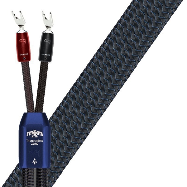 Акустический кабель AudioQuest ThunderBird ZERO (Full-Range or Treble) Spade 2.5m артикул 191518Si-1