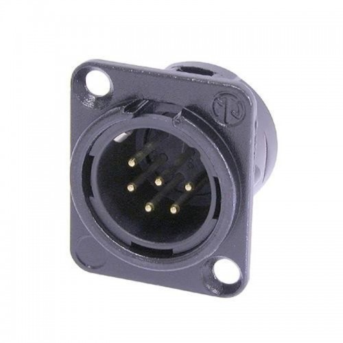 Разъем Neutrik NC6MD-L-B-1 артикул 283677Si-1