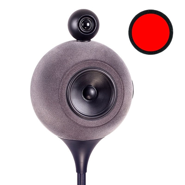 Напольная акустика Deluxe Acoustics Sound Flowers DAF-300 black-red артикул 163888Si-1