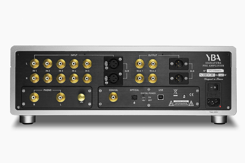 Стерео предусилитель YBA Signature Preamplifier артикул 216558Si-1 фото 4