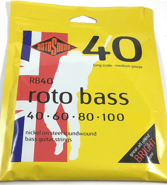 Струны Rotosound RB40 NICKEL (UNSILKED) 40 60 80 100 артикул 275399Si-1 фото 4