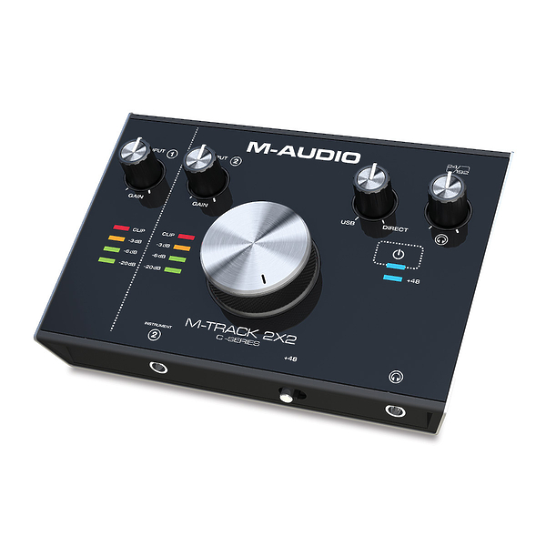 USB аудио интерфейс M-Audio M-Track 2X2 артикул 174615Si-1 фото 3