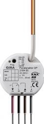 Устройство управления системой отопления/жалюзи Gira 216400 Instabus KNX/EIB, скрытого монтажа артикул 206875Si-1