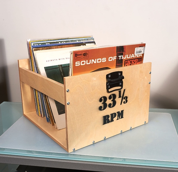 Стойка для хранения виниловых пластинок VOXmodule Vinyl Stand 03 cherry mahogany артикул 239590Si-1 фото 5