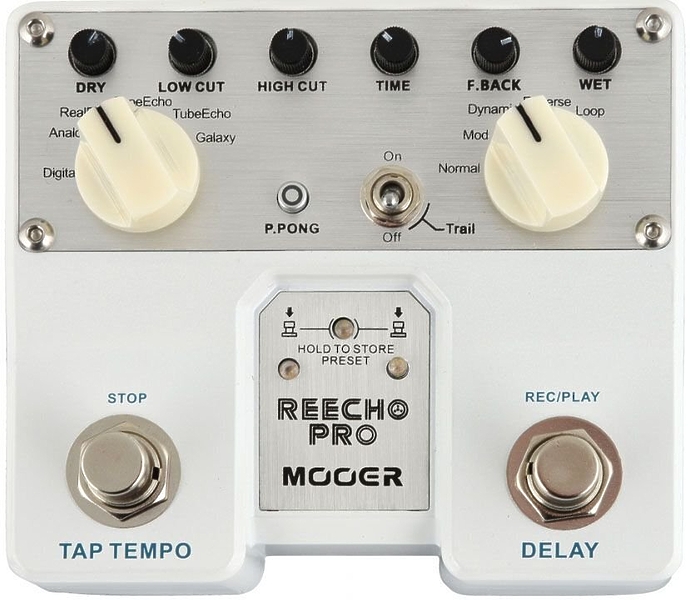 Педаль Mooer Reecho Pro артикул 236322Si-1