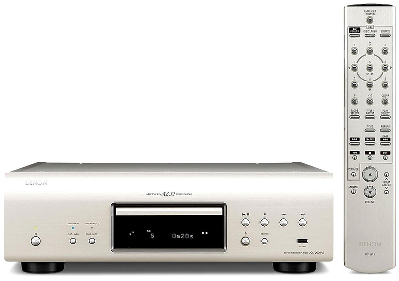 CD/SACD проигрыватель Denon DCD-2020AE premium silver артикул 392406FV-1 фото 5