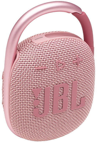 Портативная колонка JBL Clip 4 Pink (JBLCLIP4PINK) артикул 247527Si-1 в интернет-магазине «HiFiRussia»
