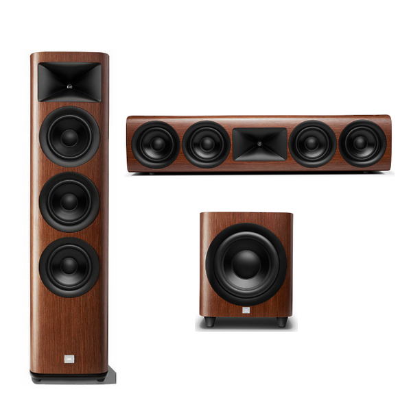 Комплект акустики JBL HDI 3600 + HDI 4500 + HDI 1200P Walnut артикул 266947Si-1 в интернет-магазине «HiFiRussia»