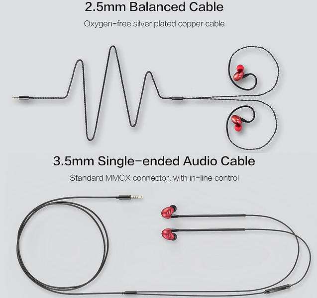 Наушники FiiO F9 red артикул 165084Si-1 фото 9