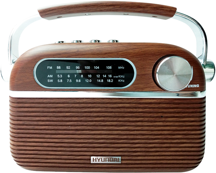 Радиоприемник Hyundai H-PSR200 Wood/Silver артикул 309022Si-1 в интернет-магазине «HiFiRussia»