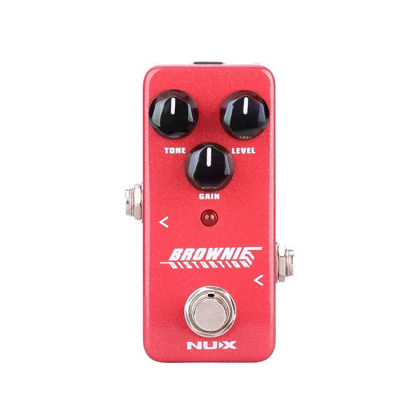 Педаль эффектов Nux NDS-2 Brownie Distortion артикул 321016Si-1