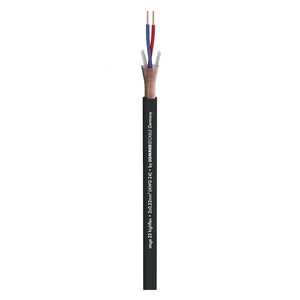 Кабель микрофонный Sommer Cable SC-Stage 22 HIGHFLEX артикул 313260Si-1 фото 3