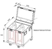 Туровый кейс Silver Star Flight case for SS664SC (SS663SC) 2/1 P20205