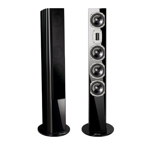 Акустическая система Quadral Chromium Style 100 black high gloss артикул 397944FV-1