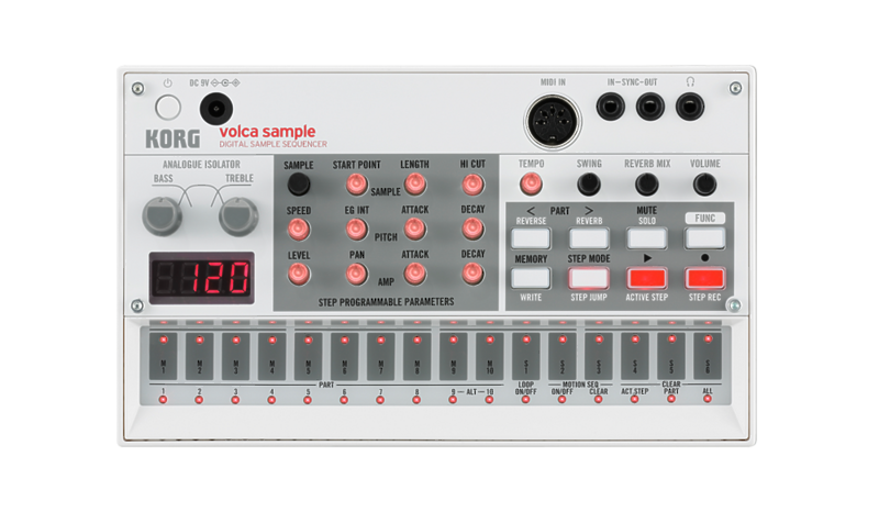 Грувбокс KORG Volca sample артикул 140811Si-1 фото 4