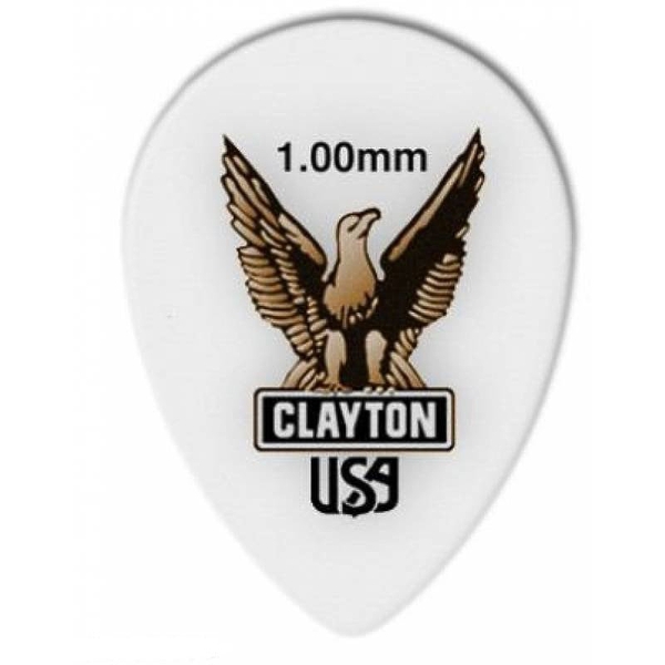Медиаторы CLAYTON ST100/12 - 1.00 mm ACETAL polymer уменьшенный 12 шт артикул 290660Si-1