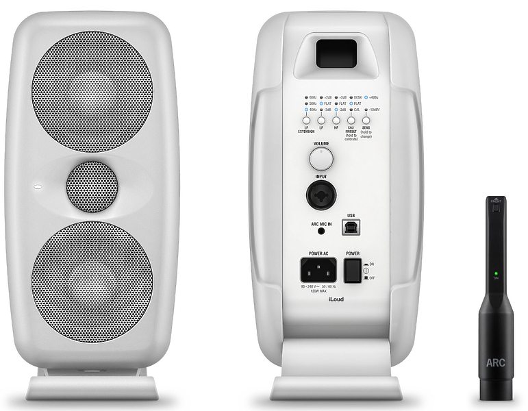 Студийный монитор IK Multimedia iLoud MTM - White артикул 222008Si-1 фото 3