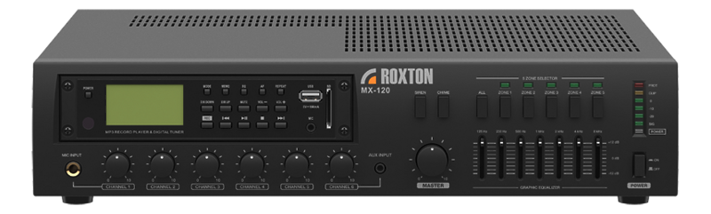 Усилитель Roxton MX-120 артикул 164616Si-1