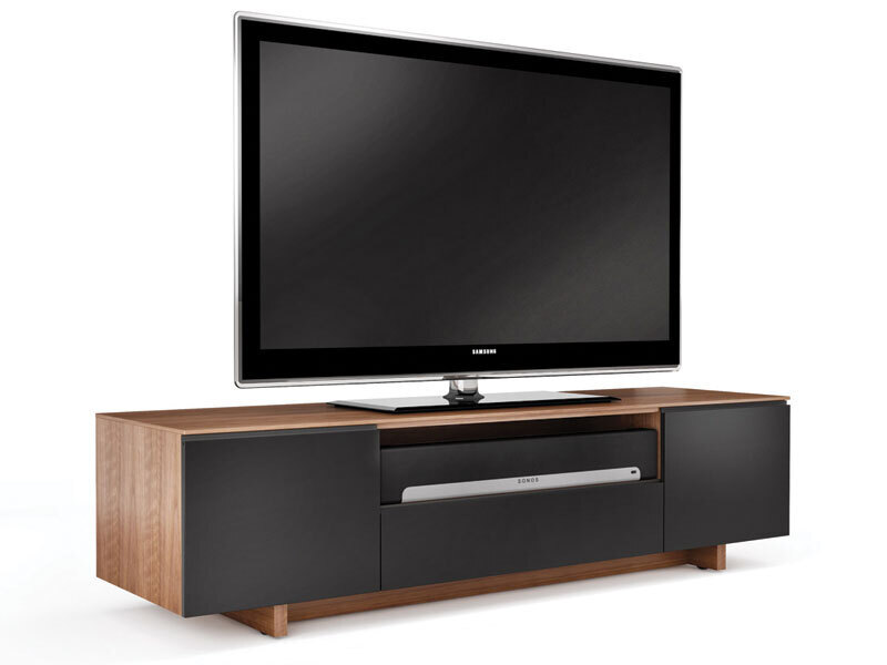 Подставка под ТВ и HI-FI BDI Nora 8239 natural walnut артикул 319772FV-1