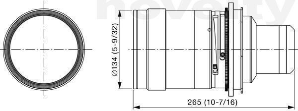 Panasonic ET-D75LE20 (объектив для проектора) артикул 291255-1 фото 5