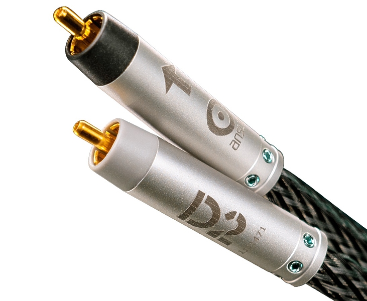 Кабель межблочный аудио Ansuz Acoustics Signalz X2 (RCA) 1m артикул 288569Si-1