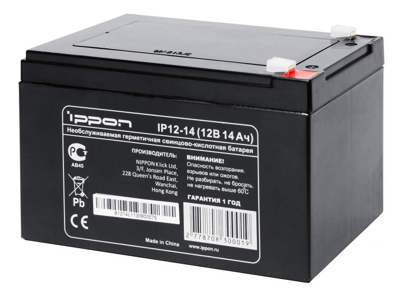 Батарея Ippon IP12-14 артикул 268244Si-1