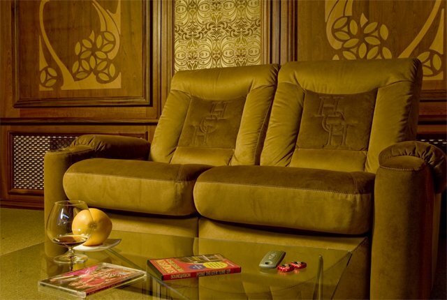 Кресло для домашнего кинотеатра Home Cinema Hall Classic Консоль увеличенная с баром (столешница и артикул 102224FV-1 фото 28