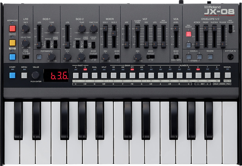 Синтезатор Roland JX-08 артикул 260757Si-1 фото 8