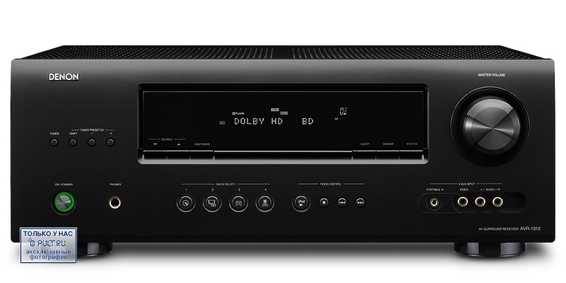 AV Ресивер Denon AVR-1312 Black артикул 228167SI-1 фото 3