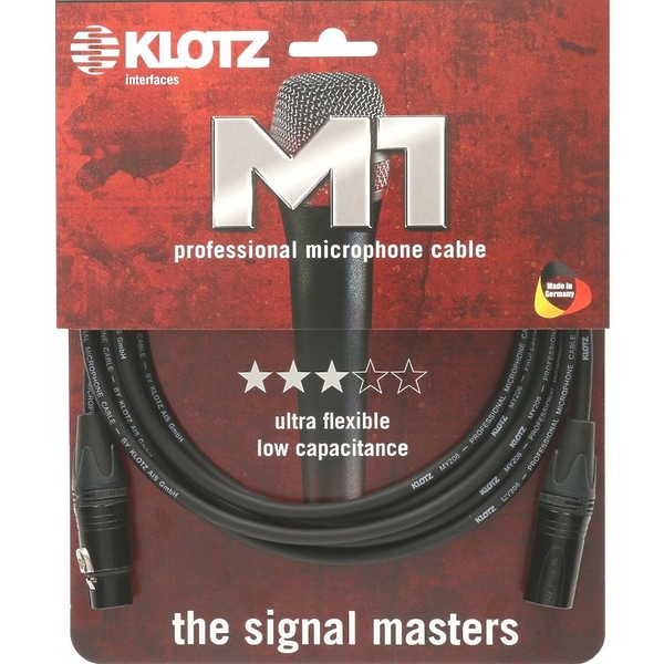 Кабель микрофонный Klotz M1FM1N0300 артикул 217185Si-1